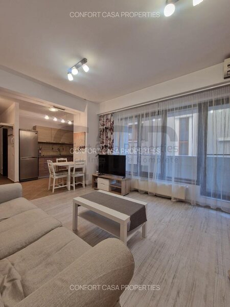 ASE, Romana, Dorobanti, 2 camere, mobilat, utilat modern, centrala termica.