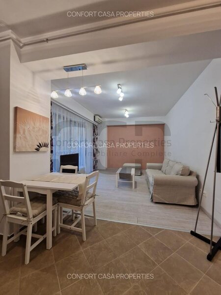 ASE, Romana, Dorobanti, 2 camere, mobilat, utilat modern, centrala termica.